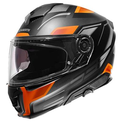 Schuberth S3 Storm Orange Kapalı Motosiklet Kaskı
