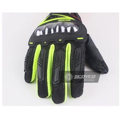 Scoyco MC44C Carbon Dokunmatik Yazlık Motosiklet Eldiveni