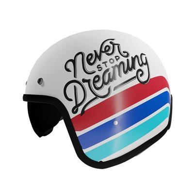 Shiro Jet&Cafe SH-SAGA Dreaming 2 Açık Motosiklet Kaskı + Terek Hediyeli