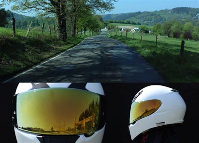 Shoei CW-1PN Kask Camı - Vizör (X-Spirit II-XR-1100-Qwest)