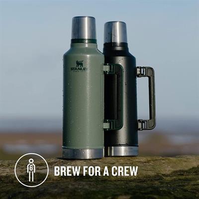 Stanley Klasik Vakumlu Çelik Termos 1.4 L Siyah