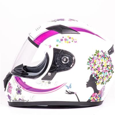 Sway 815 Gille White Pink Çocuk Kask