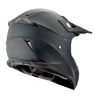 Sway 915 Mat Siyah Cross Motosiklet Kaskı