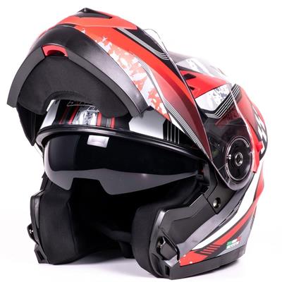 Sway 925 Çene Açilir Double Vizör Motosiklet Kaskı