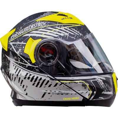 Sway 925 Çene Açilir Double Vizör Motosiklet Kaskı