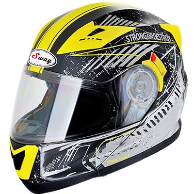 Sway 925 Çene Açilir Double Vizör Motosiklet Kaskı