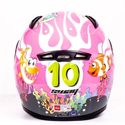 Sway SW 815 Nemo Çocuk Motosiklet Kaskı