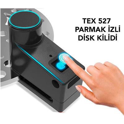 Tex 527 Parmak İzli Disk Kilidi