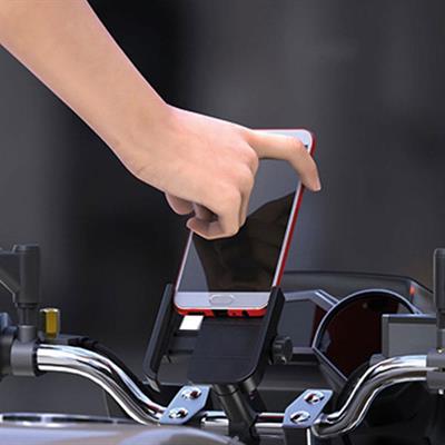 Vexo 914 Alüminyum Telefon Tutucu - Gidon Bağlantılı