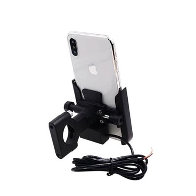 Vexo CS-856C1 Alümünyum Telefon Tutucu - Gidon Bağlantılı