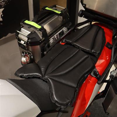 Vexo Hava Destekli Motosiklet - Scooter Konfor Sele Minderi Takım - Universal