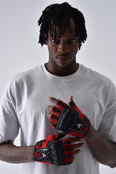 Vexo Santa Kısa Parmak Motosiklet Eldiveni