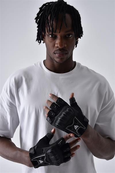 Vexo Santa Kısa Parmak Motosiklet Eldiveni