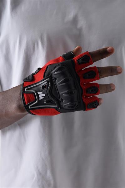 Vexo Santa Kısa Parmak Motosiklet Eldiveni