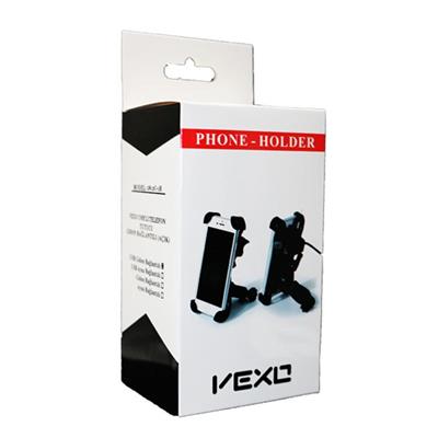 Vexo USBLI Telefon Tutucu Gidon Bağlantılı - Açık