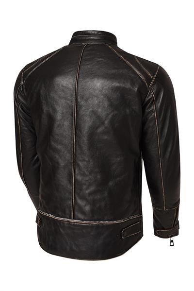 Vexo Vintage Deri Motosiklet Montu