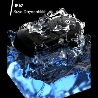 Wobo L1 Pro Hard Kask Bluetooth Kulaklık Mikrofon Seti - Interkom