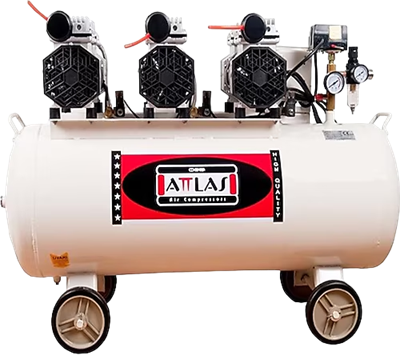 ATTLAS SC20100 100LT SESSİZ KOMPRESÖR MONOFAZE