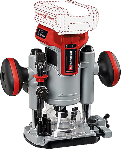 EINHELL TP-RO 18 SOLO AKÜLÜ DİK FREZE+FORMİKA SET