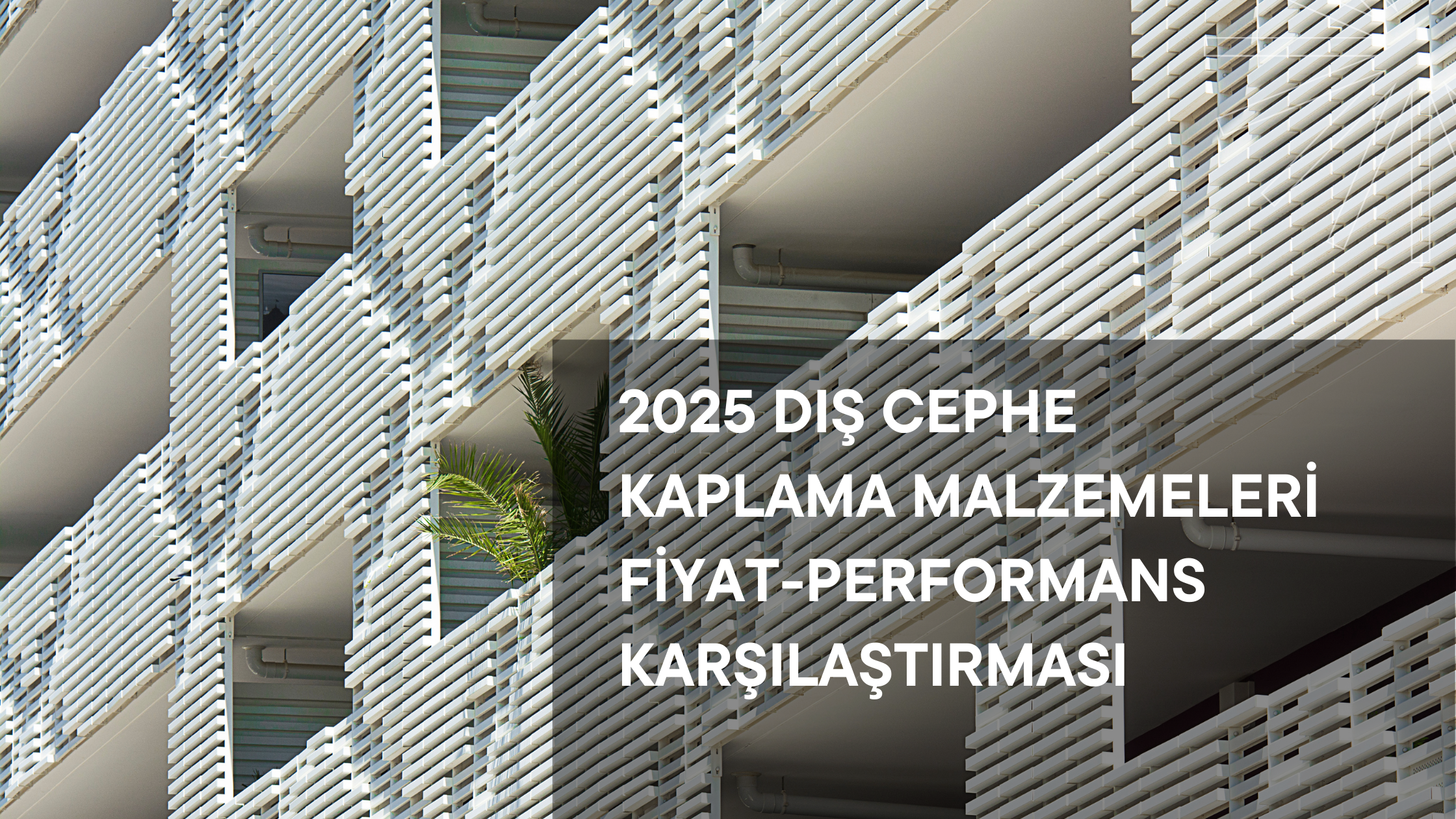 dış cephe kaplama malzemeleri