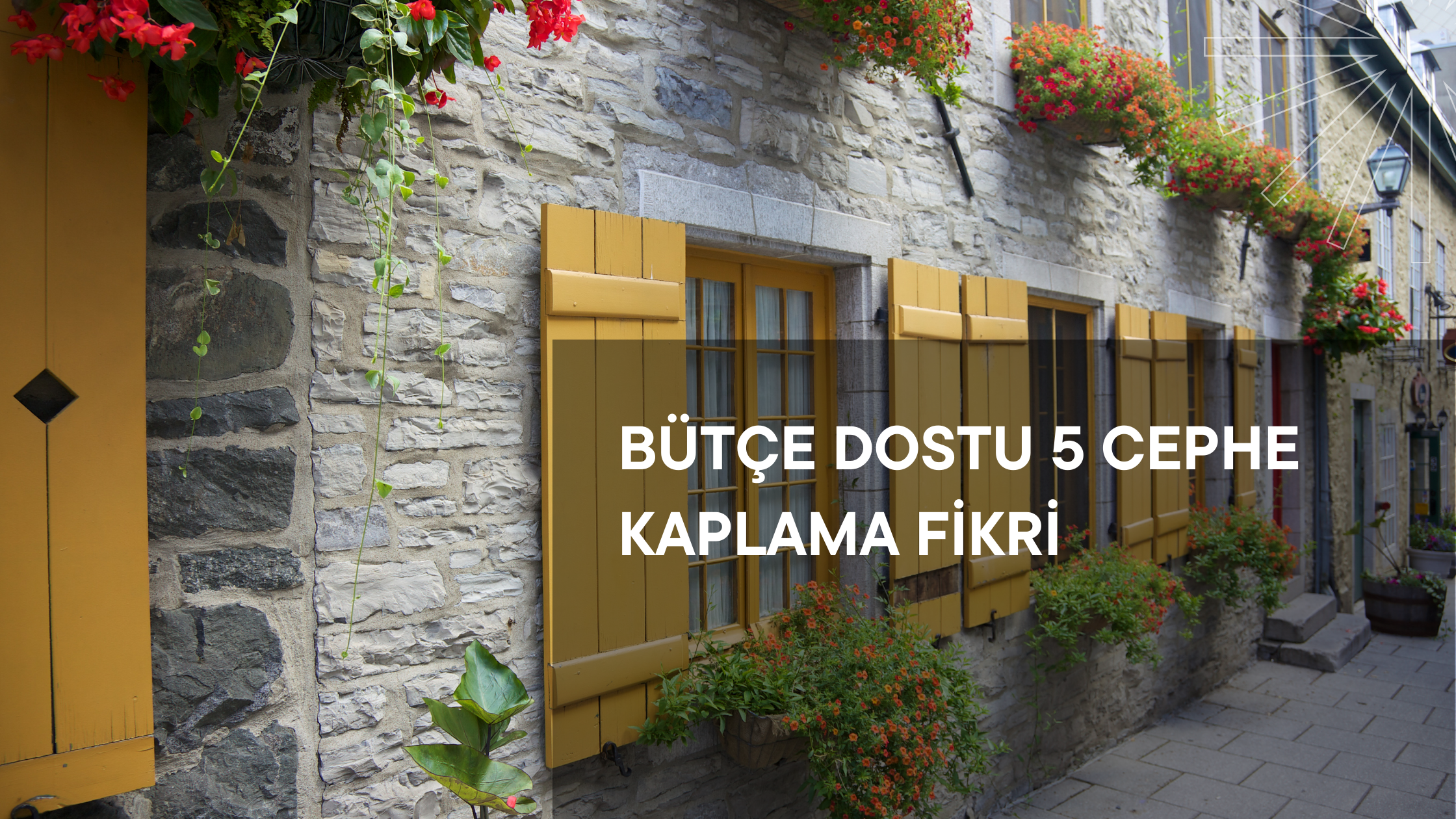 Bütçe Dostu 5 Cephe Kaplama Fikri