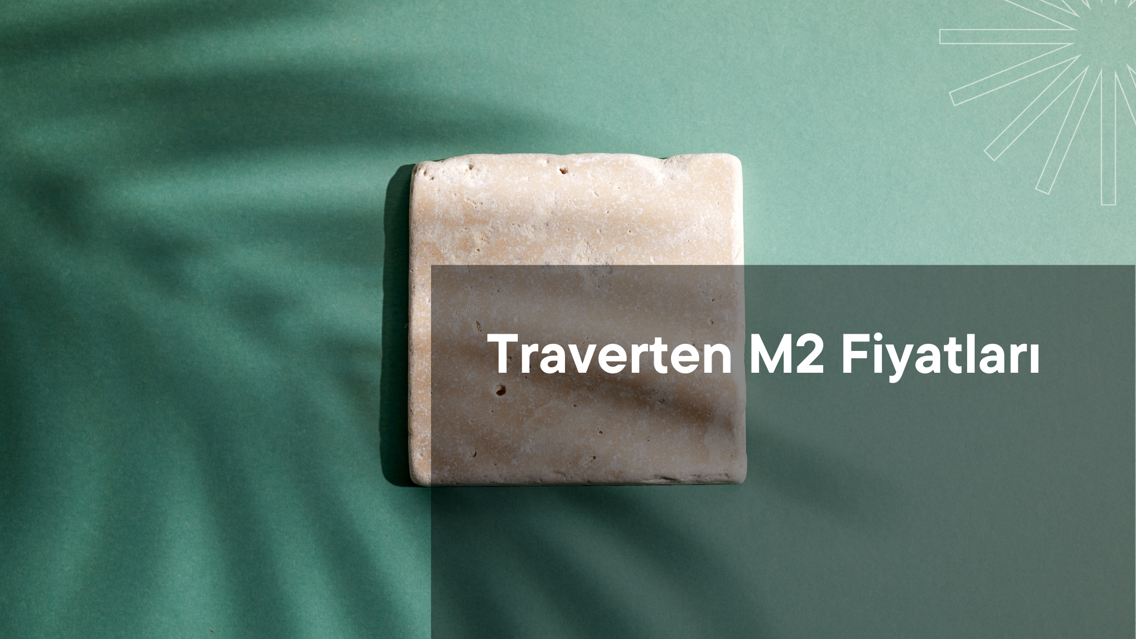 İzmir Traverten Fiyatları