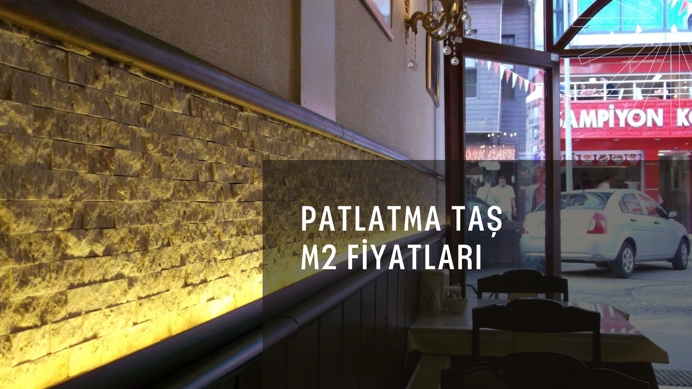 Patlatma Taş M2 Fiyatları