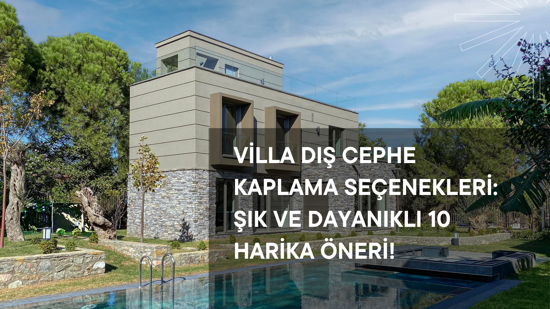 villa dış cephe kaplama