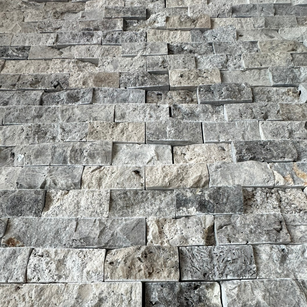 23x48mm Patlatma Taş Gümüş 