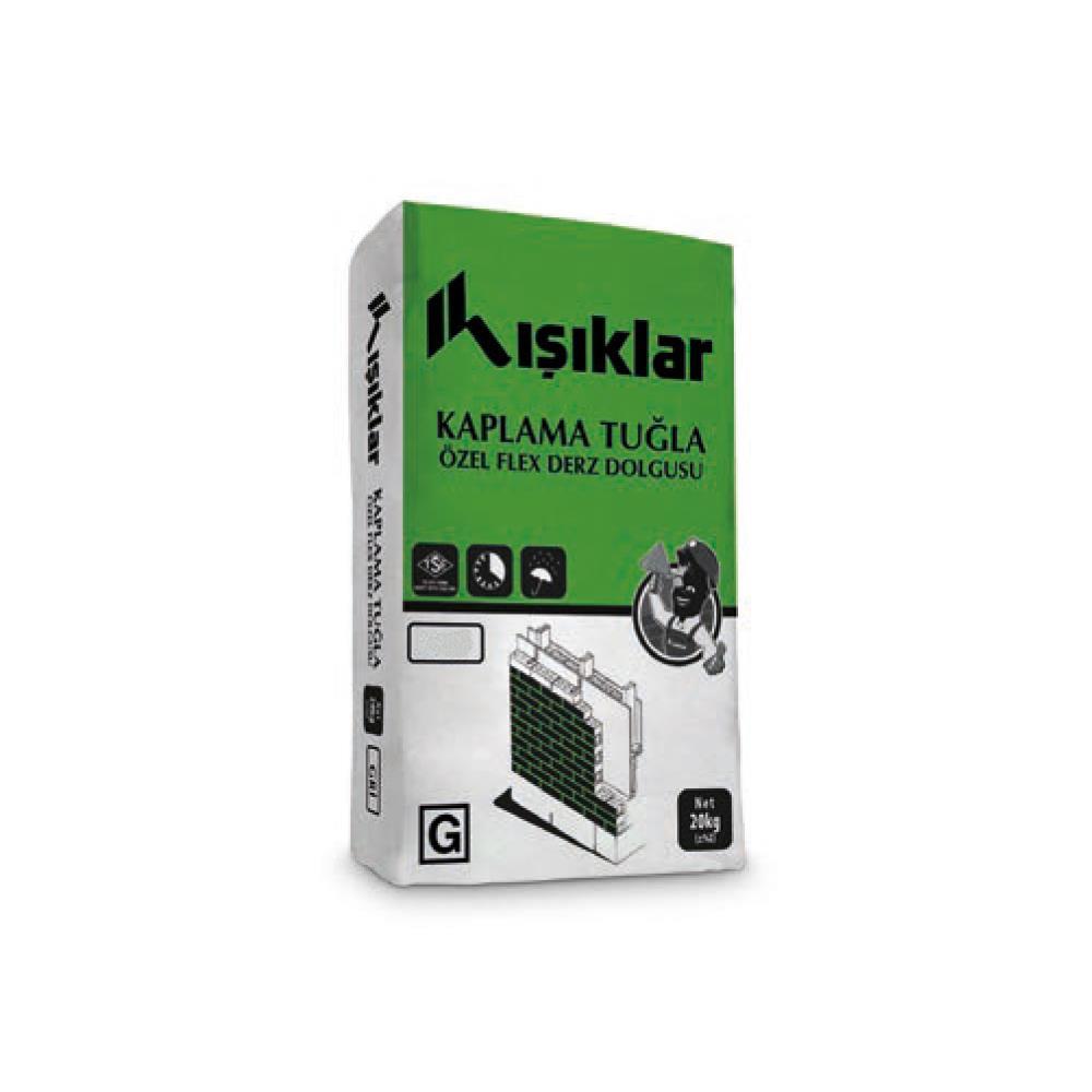 Işıklar Tuğla Flex Gri Derz Dolgusu