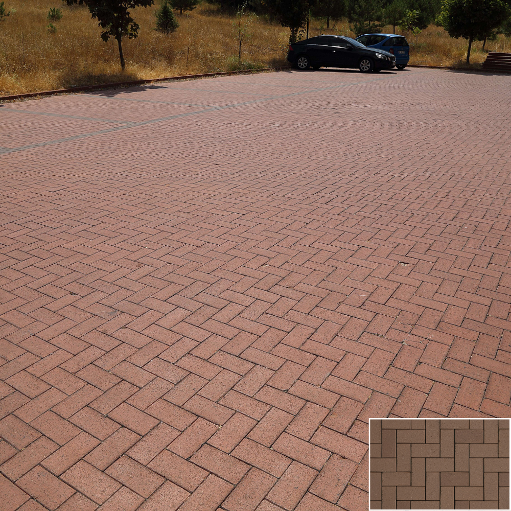 Naturel Kahve Taban Tuğla