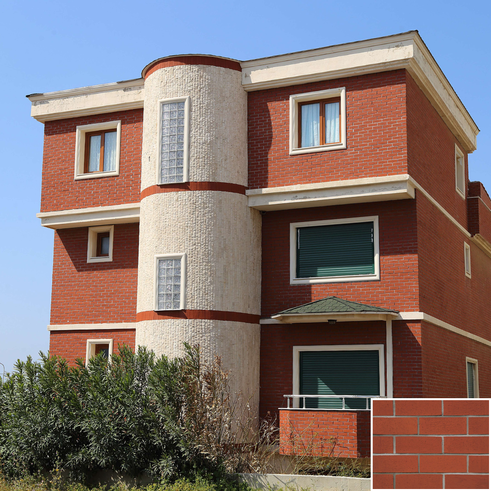 Naturel Kırmızı Kaplama Tuğla