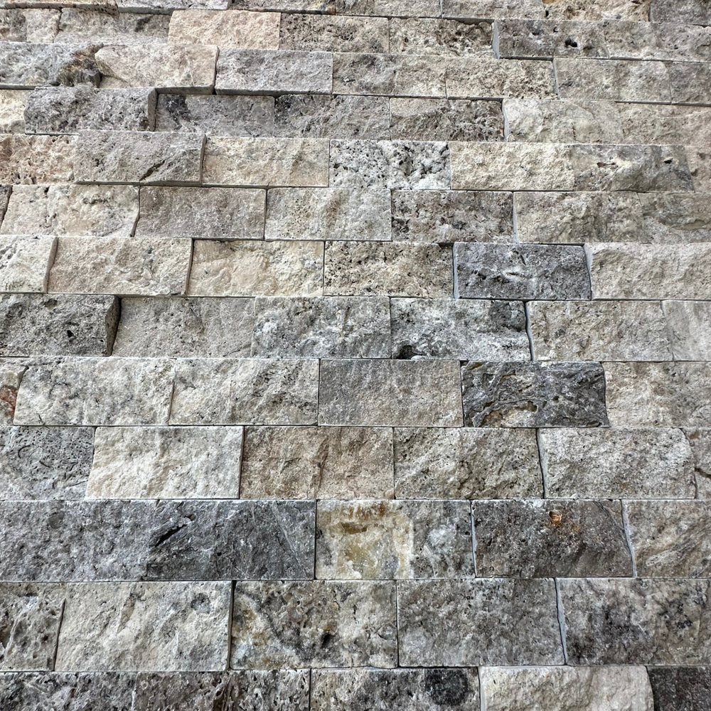 48x100mm Patlatma Taş Gümüş