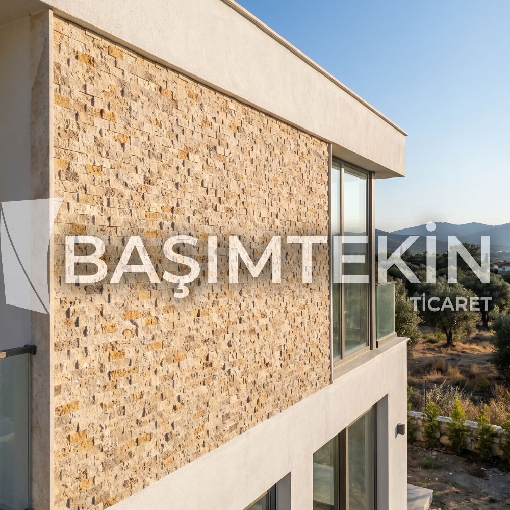 48x100mm Patlatma Taş Klasik Üçlü Mix