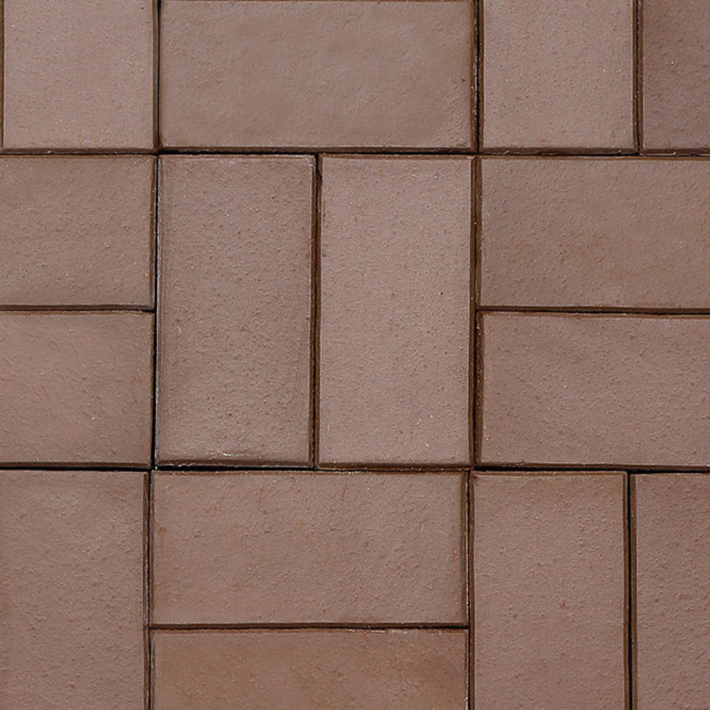 Düz Kahve Taban Tuğla