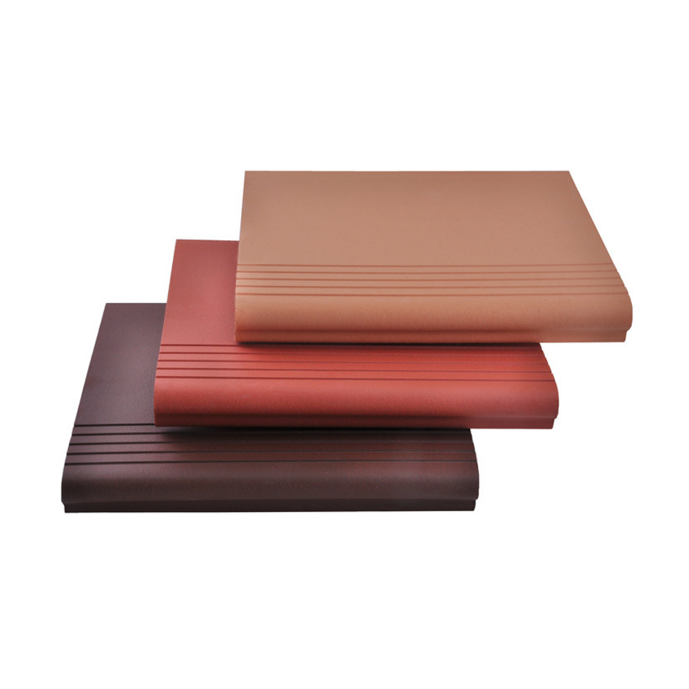 Işıklar Tuğla Cotto Yer Karosu Basamak Kahve Ctb/2 240x280x15 mm