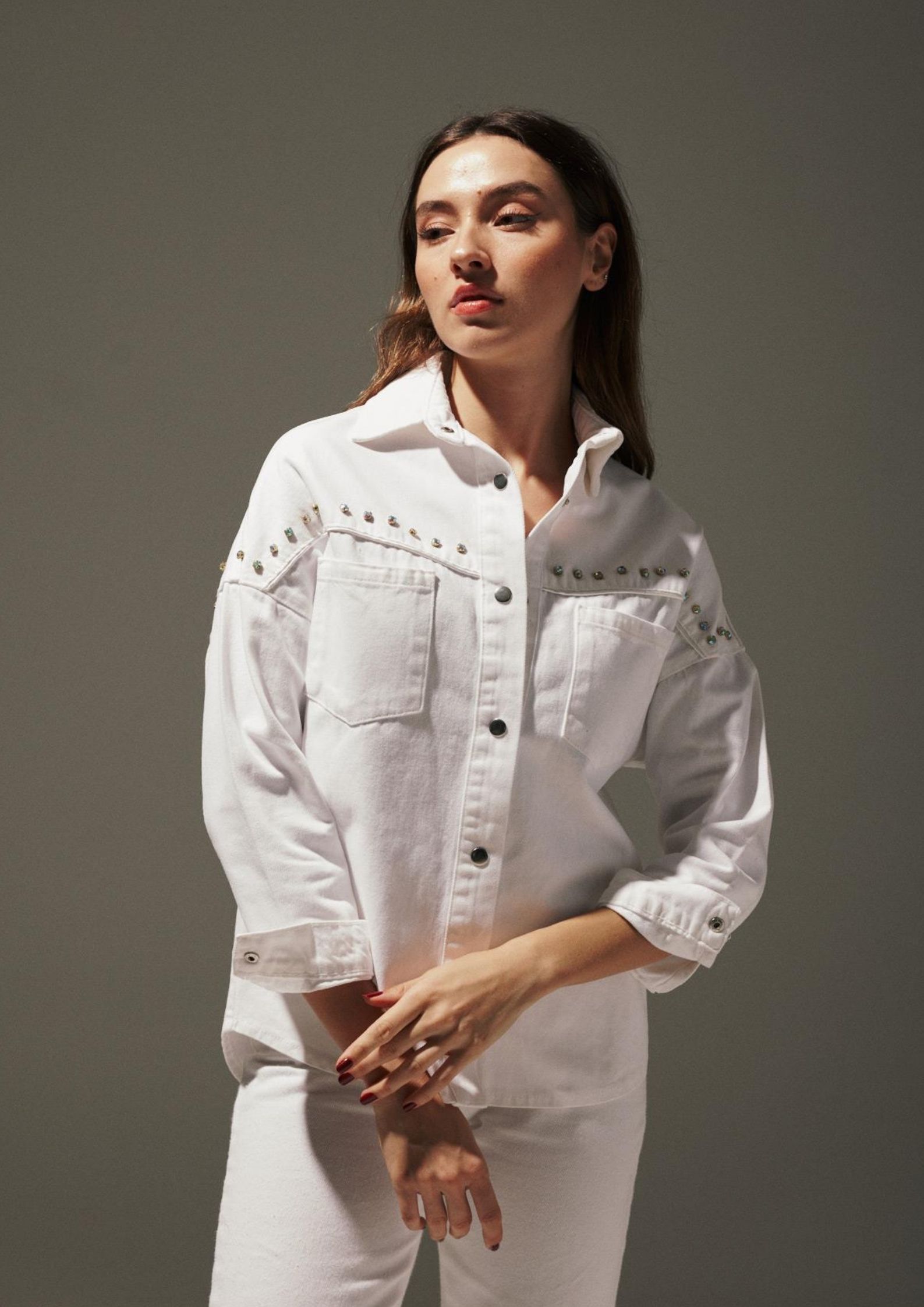 Gabardin ceket