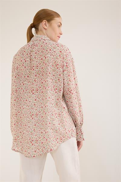 Desenli Uzun Kollu Gömlek ÇITIR DESEN