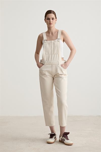 Gabardin Kadın Salopet TAŞ