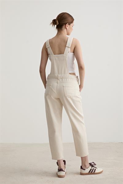 Gabardin Kadın Salopet TAŞ