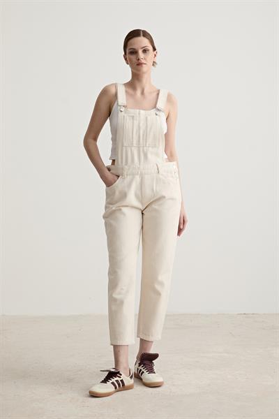 Gabardin Kadın Salopet TAŞ