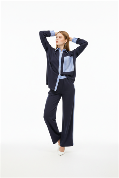 Garni Takım Gömlek LACİVERT