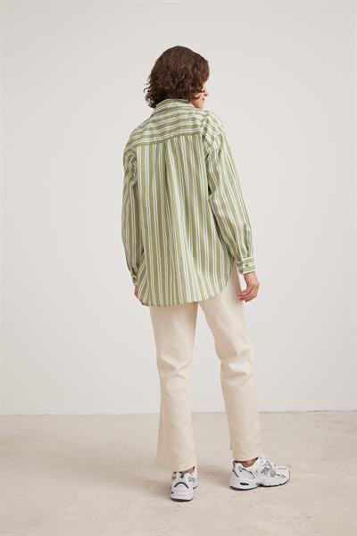 Kadın Oversize Gömlek HAKİ