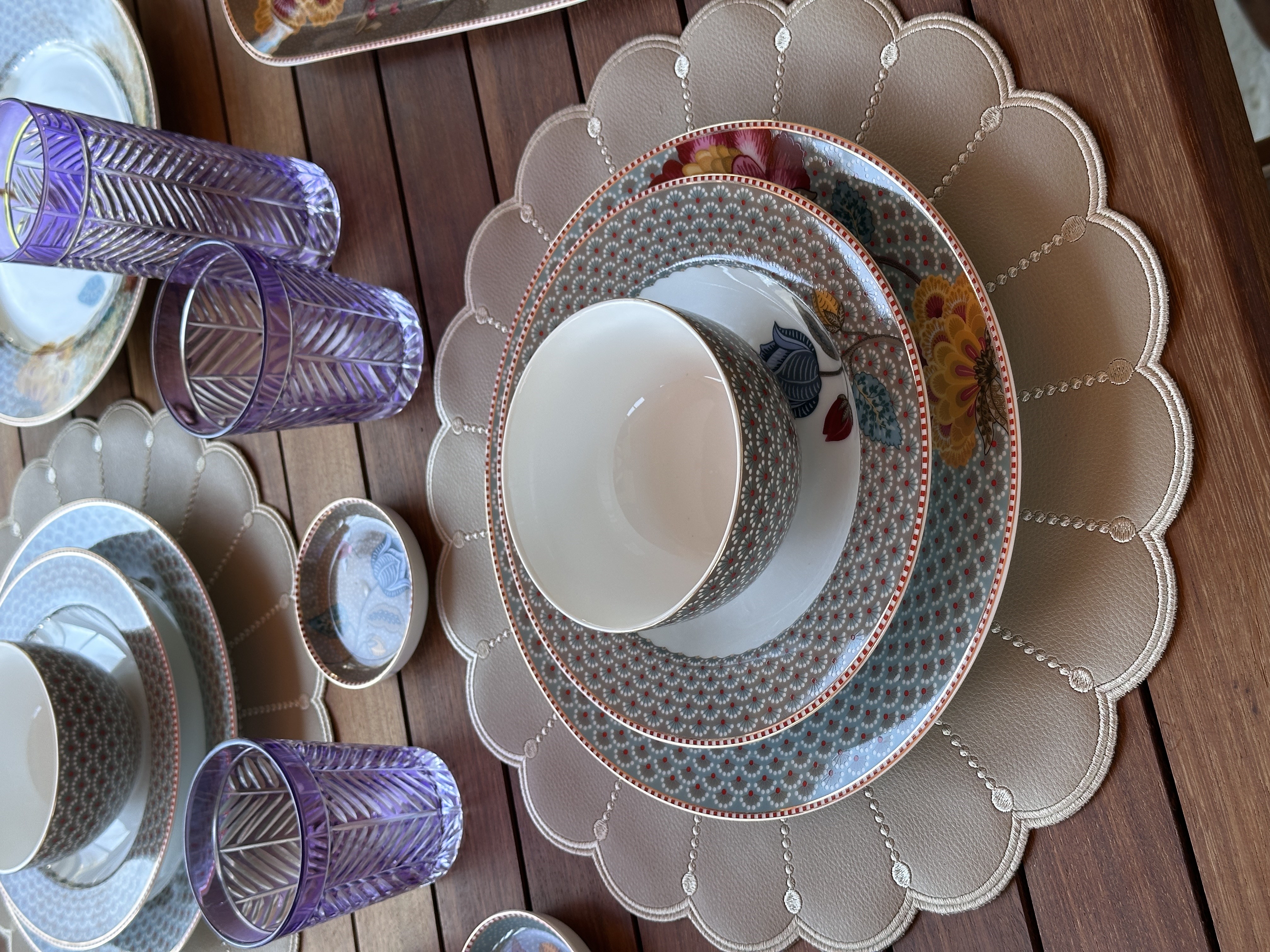 Luna 2li Deri Amerikan Servis Bej