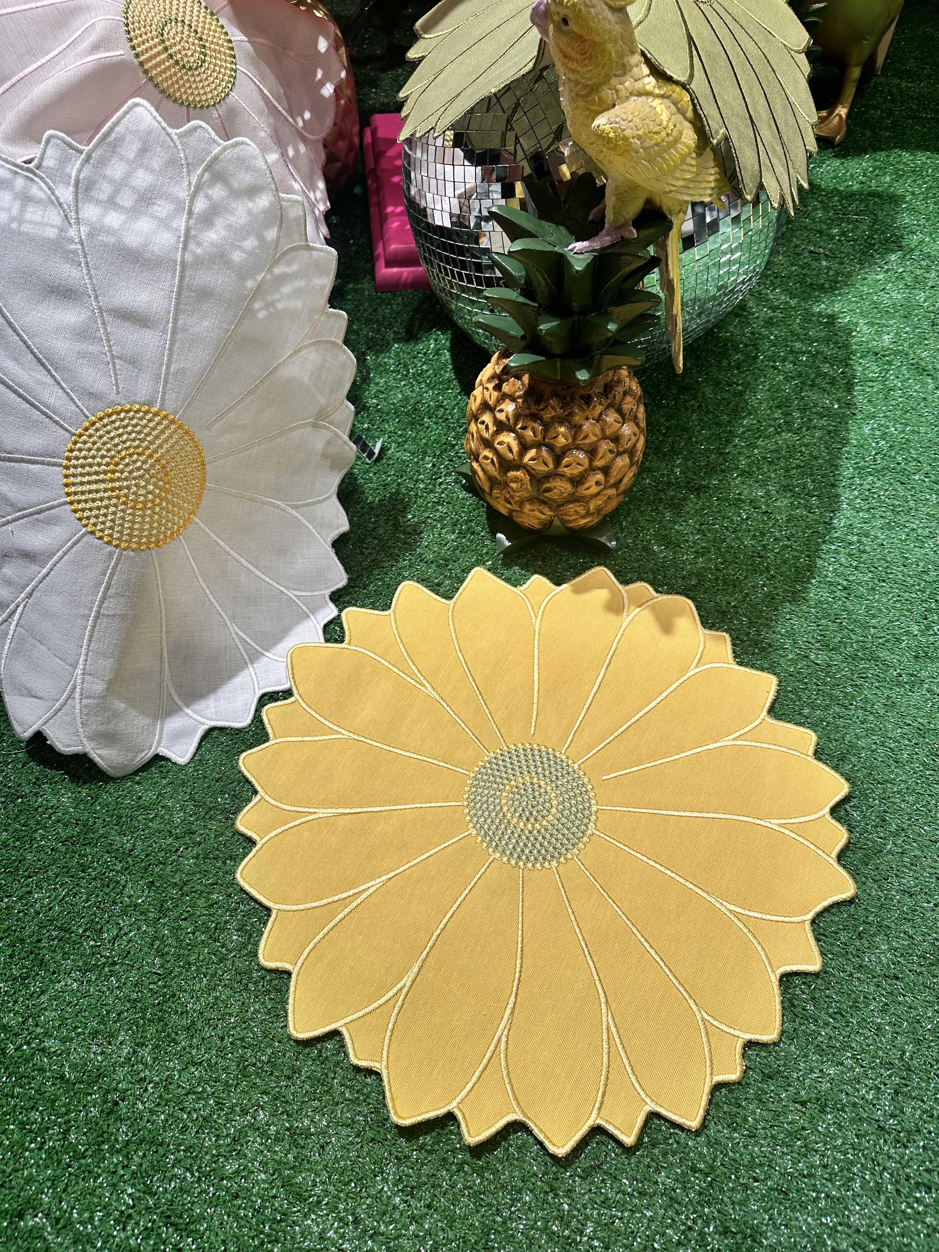 Refcrea Papatya Model Amerikan Servis 2'li Sarı