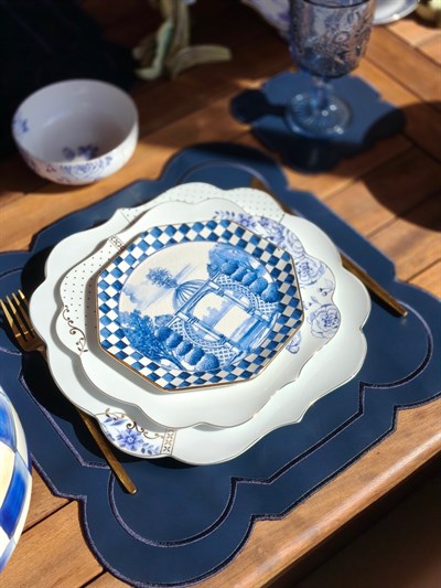 Arc 2li Deri Amerikan Servis Lacivert