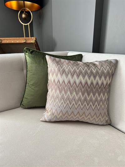 Marea Zikzag Desenli Dokuma Kırlent Kılıfı 