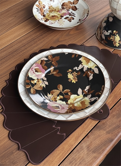 Monarch 2li Deri Amerikan Servis Kahverengi