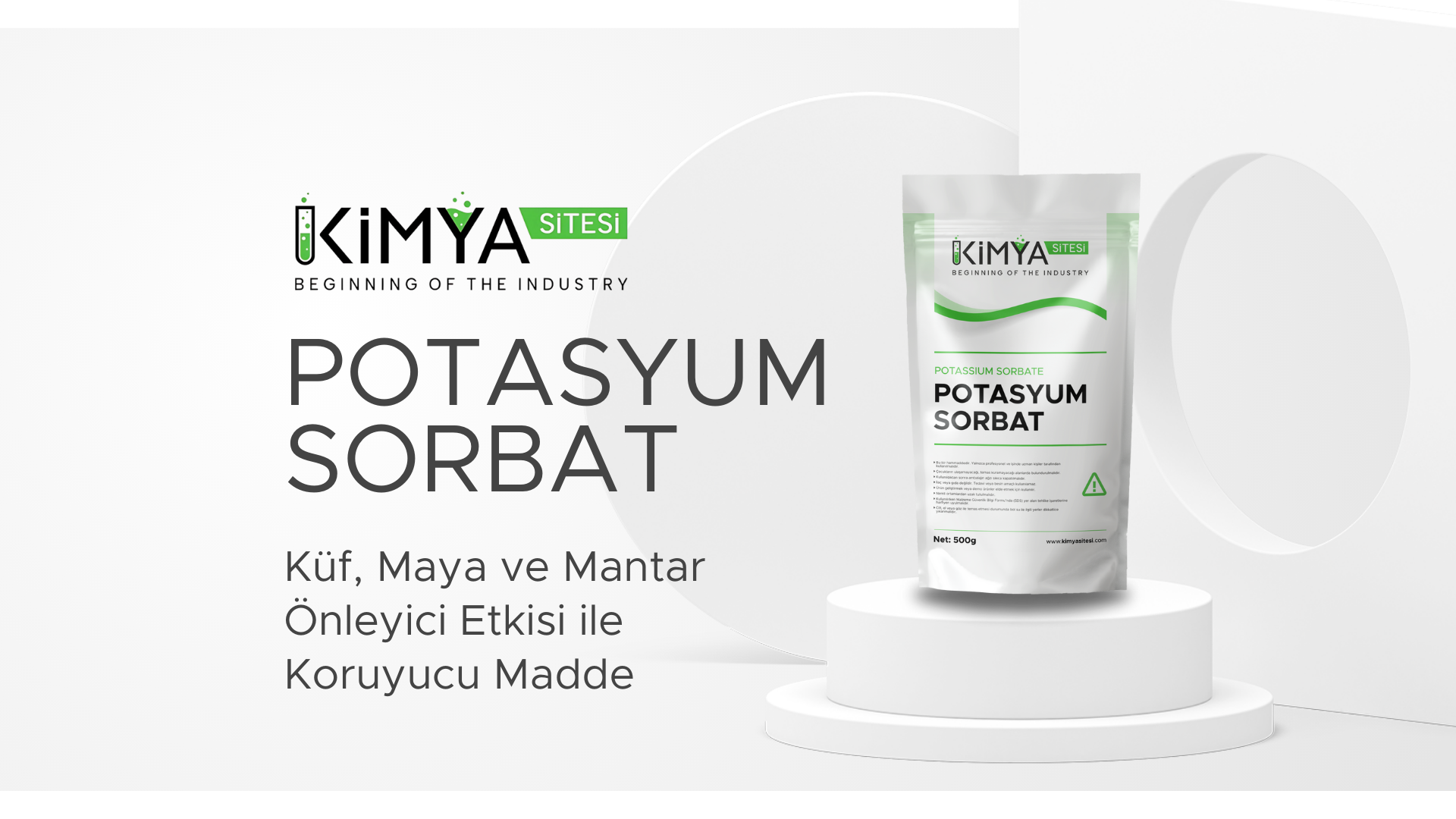 Potasyum Sorbat - Tazeliğin Anahtarı - KİMYASİTESİ
