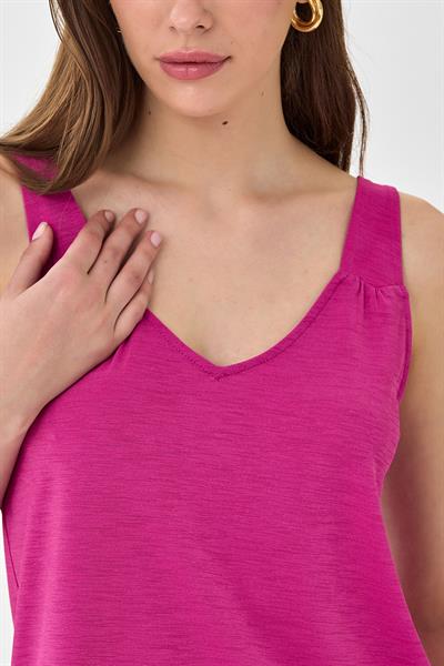 Askılı V Yaka Bluz 025-1037